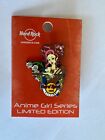Hard Rock Café Original Helsinki Anime Girl Series Finland Pin New Mint
