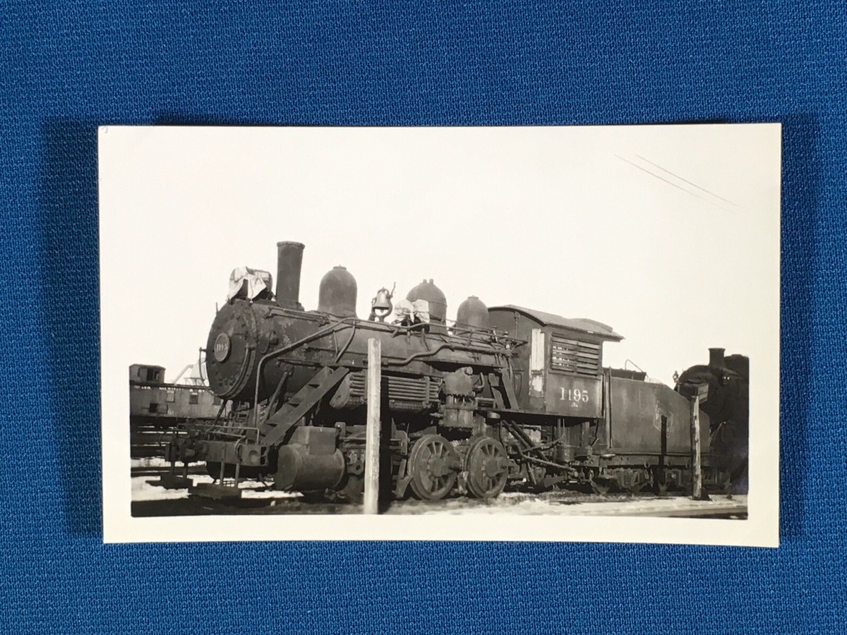 Chicago Milwaukee St Paul & Pacific Railroad Locomotive No. 1195 
