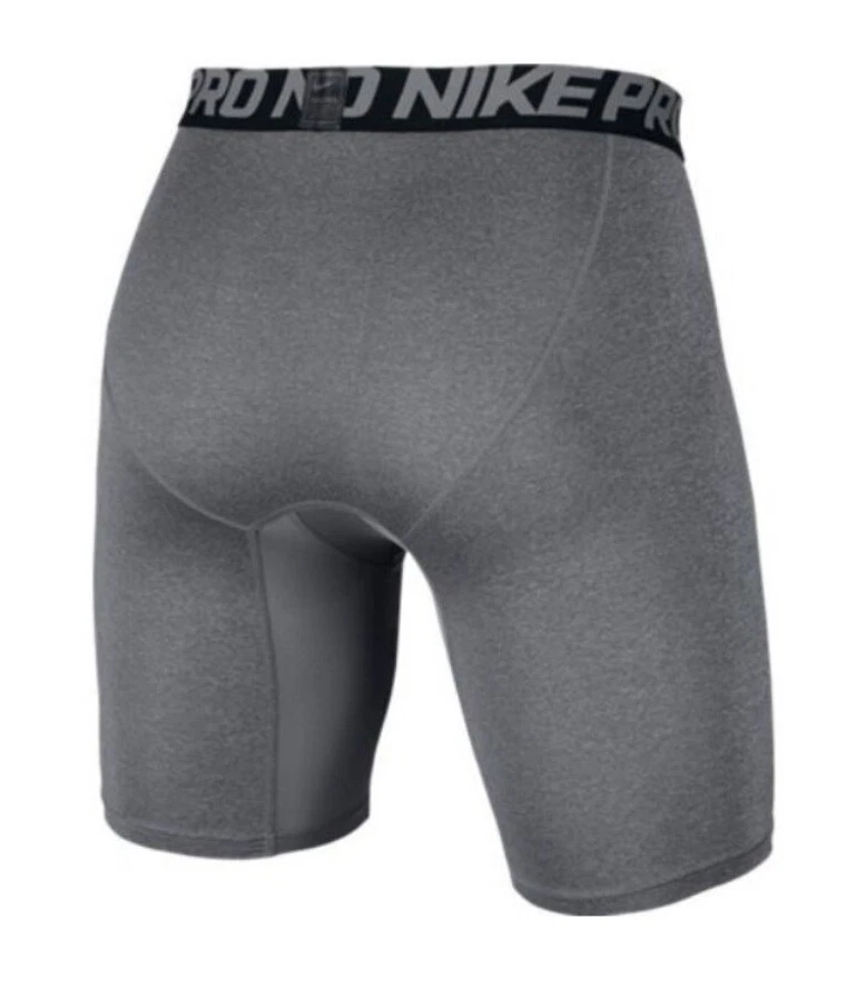 Nike grey 2025 compression shorts