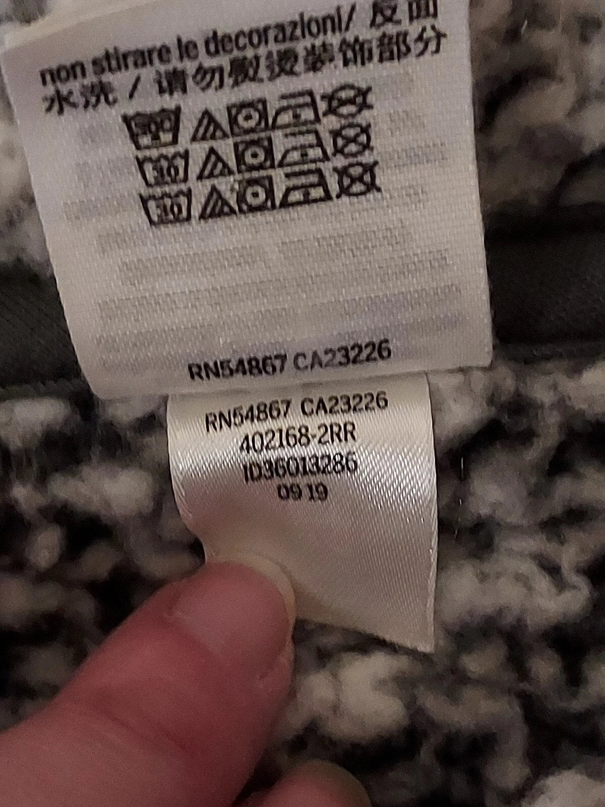 UNDERCOVER Maglione pullover con cappuccio sherpa Victorias Secret rosa donna taglia XS