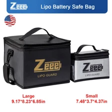Zeee Lipo Battery Bag Safety Guard Fireproof Explosion Proof for Charge&Storage