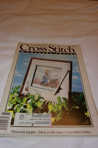 1990  Cross Stitch & Country Crafts Magazine Back Issues Patterns Set - Picture 4 of 7