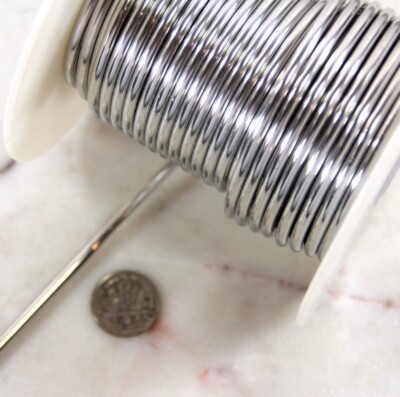 Aluminum Wire, 8 Gauge, 1/8 Inch Round, Dead Soft,  Sold in 5 FT Length, 20