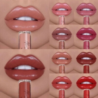 Langanhaltender Lipgloss flüssig wasserfest hochfeuchtigkeitsspendender Lipgloss Lippenstift Make-up