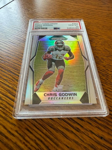 2017 Panini Prizm Chris Godwin #243 Bucs RC PSA 10 (Gem Mint)