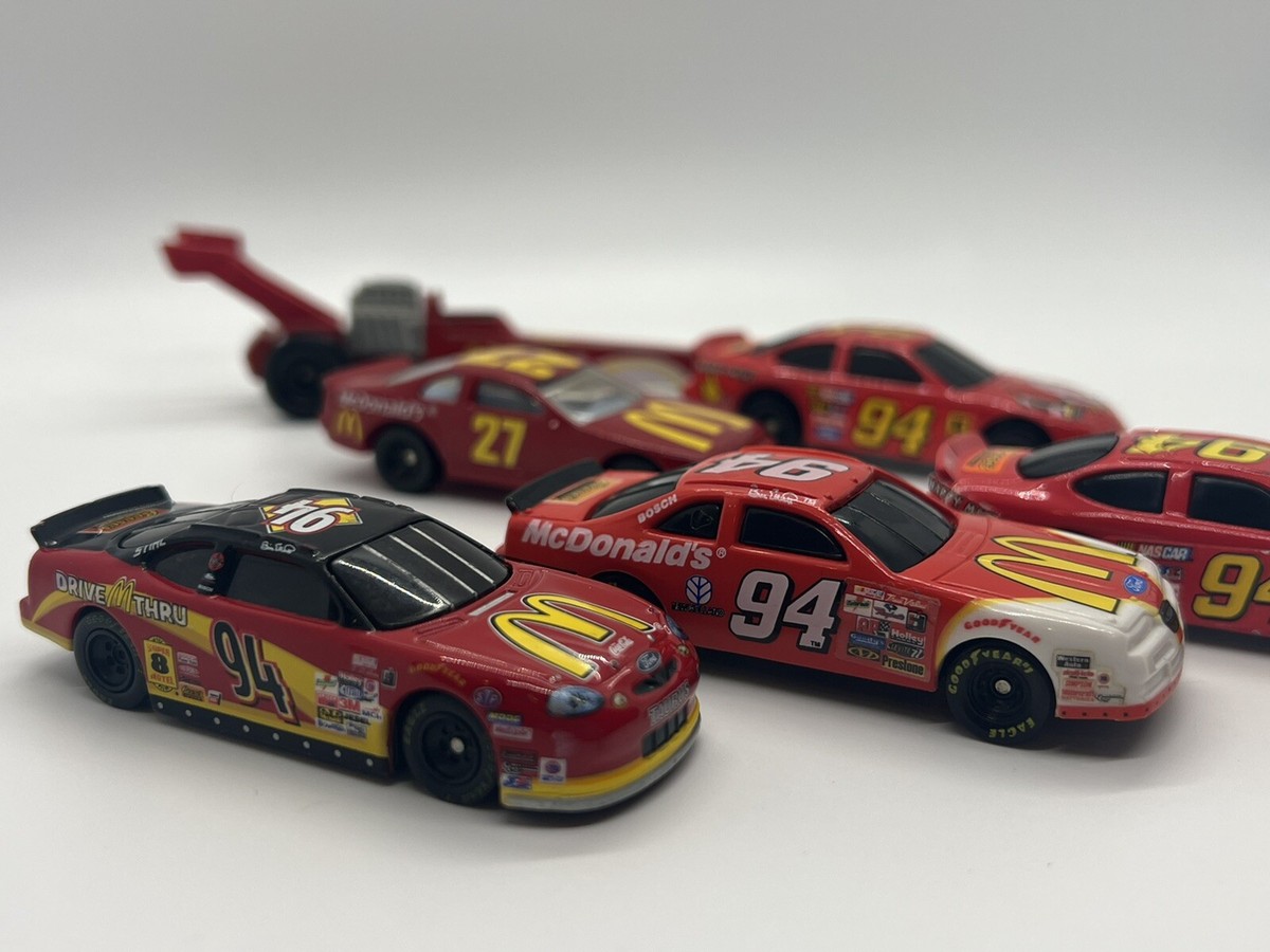 6) VTG Mattel Hot Wheels McDonald's Happy Meal racing car