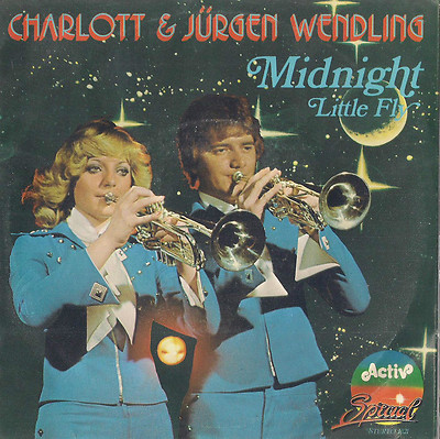 45 RPM Record Charlott & Iurgen Wendling - Midnight / Little Fly