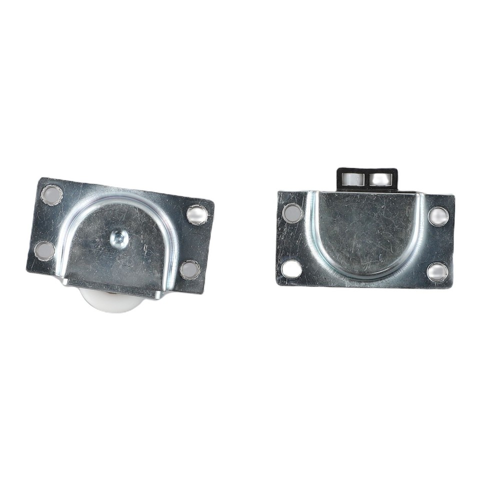 Wheel Door Rollers Cupboard Pulley Hanging Fittings Stainless Steel New