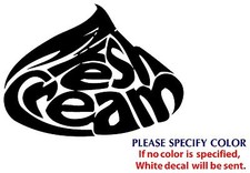 CREAM Metal Music Rock Graphic Die Cut decal sticker Car Truck Boat window 7"