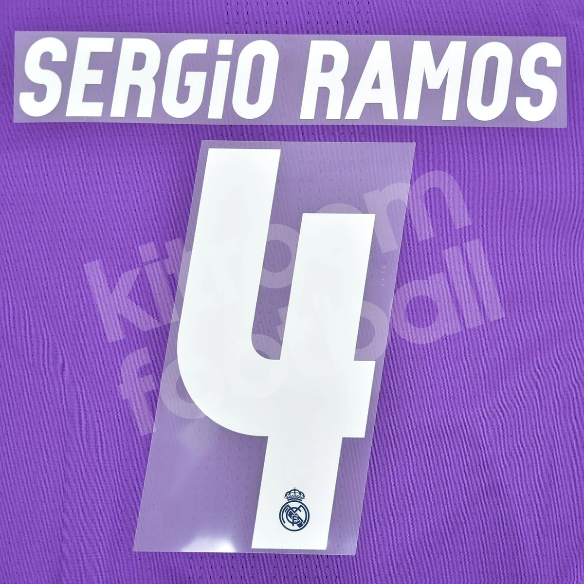 Maillot Real Madrid Third 2016/17 – Sergio Ramos #4 – Taille S – Excellent état