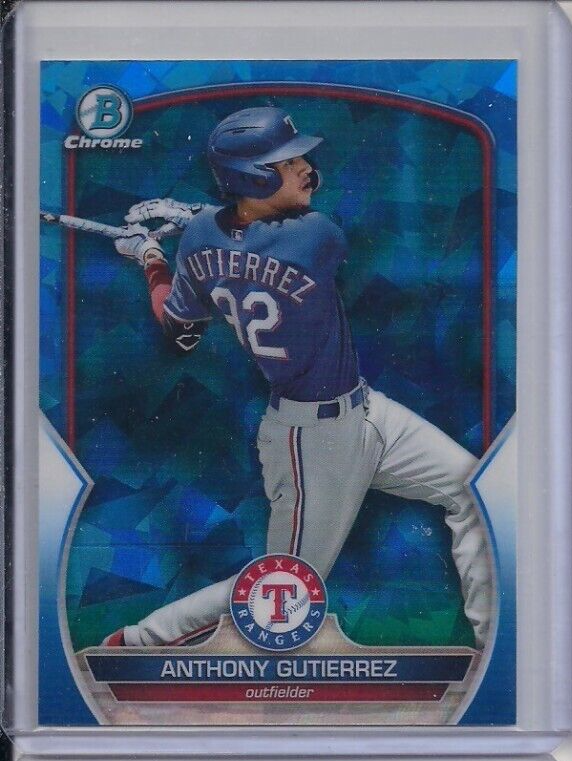 2023 Bowman Chrome Sapphire Anthony Gutierrez | eBay