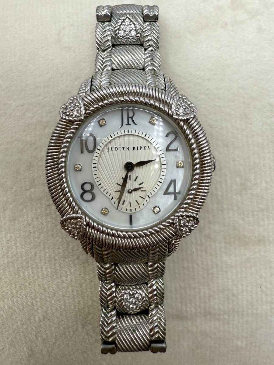 Stainless Steel Judith Ripka Cubic Zirconia Ladies Watch | eBay