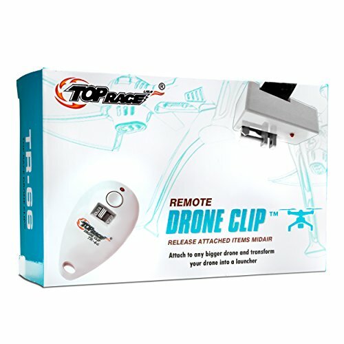 Top Race RC clip drone telecomando lanciaoggetti e trasportatore - Foto 7 di 8