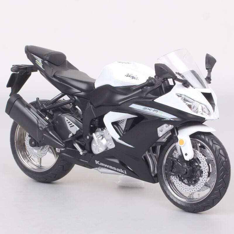 1/12 Scale Kawasaki Ninja ZX-6R ZX6R Bike Diecast Toy Model 1/12 Scale Kawasaki Ninja ZX-6R ZX6R Bike Diecast Toy Model