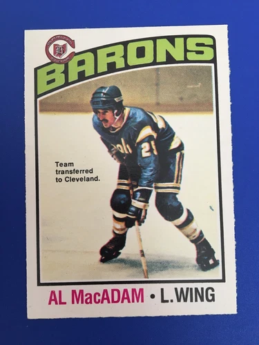 1976-77 O-PEE-CHEE #237 AL MACADAM. NM+