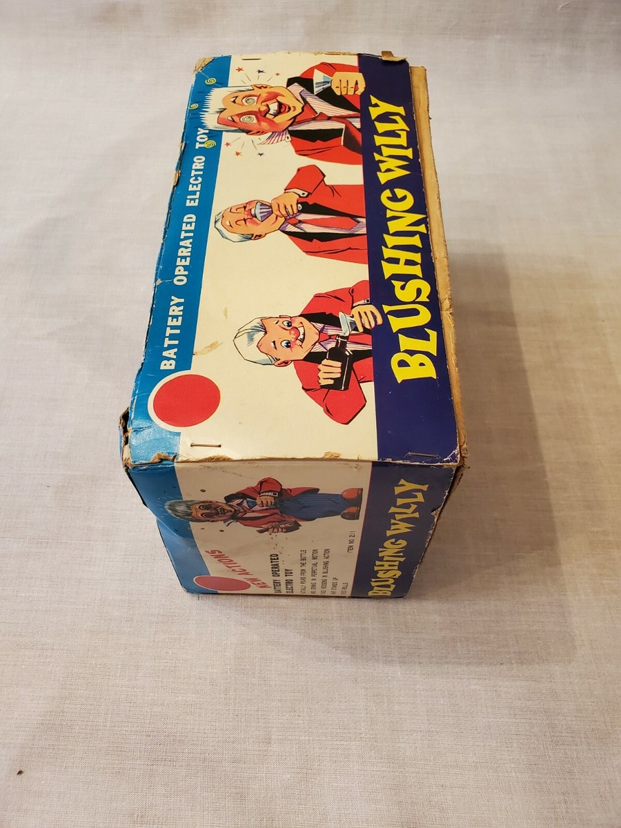1960'S Battery Operated Blushing Willy Toy w/ Original Box 1960'S Battery Operated Blushing Willy Toy w/ Original Box