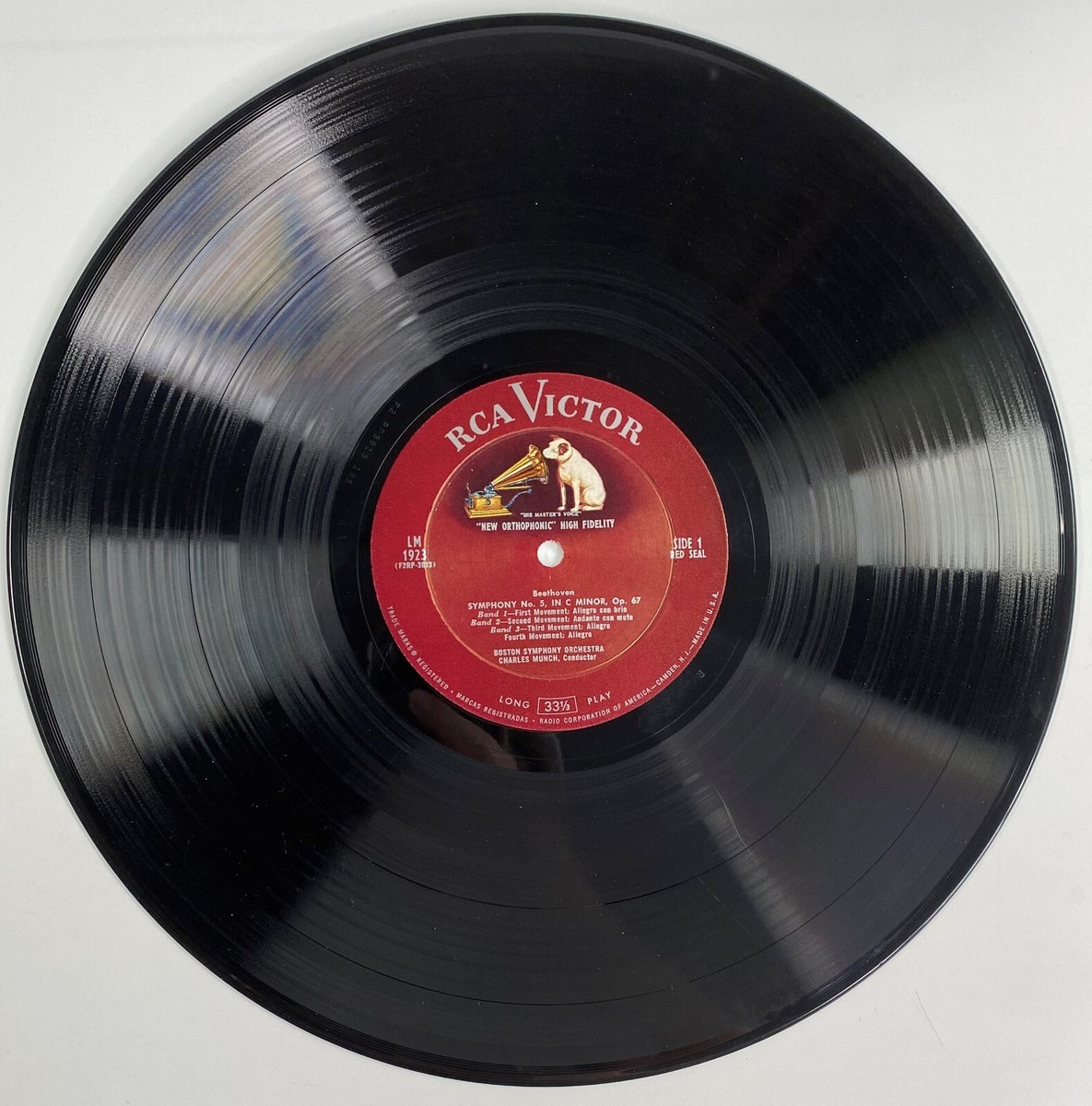 その他 BEMANI SYMPHONY COLLECTION VINYL Boston Symphony Beethoven 5th Symphony Vinyl LP (1955 RCA LM