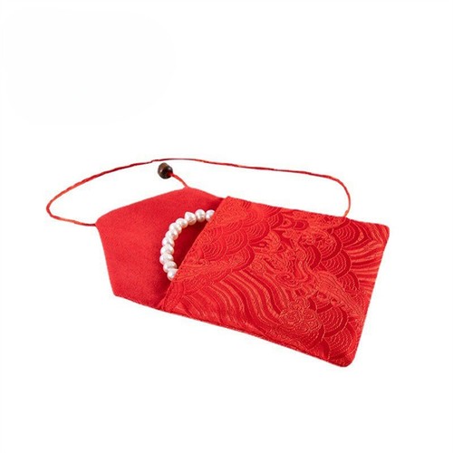 1x Chinesische Retro Bestickte Brokat Tasche Schmuck Aufbewahrung Etui Geldbörse - Bild 6 von 13