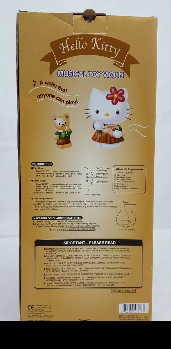 Hello kitty hotsell musical toy