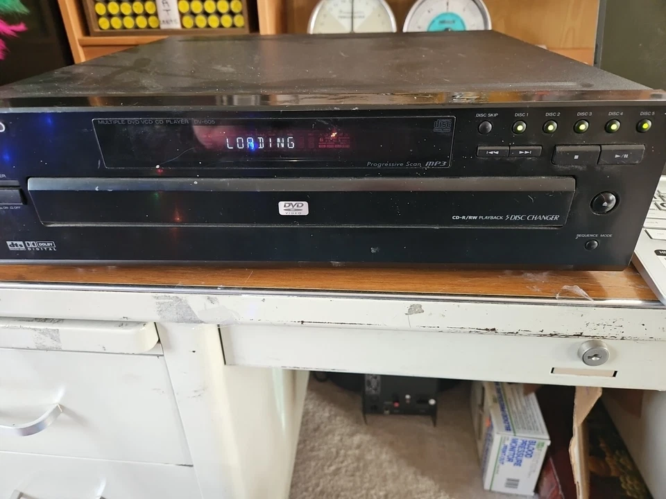 Reproductor de DVD Kenwood DV-605. Solo piezas que no funcionan Foto 2 de 4