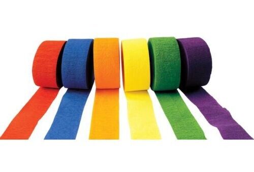 Crepe Paper Craft Streamers Decorative Paper Strip for Various Party Birthday - Picture 2 of 19