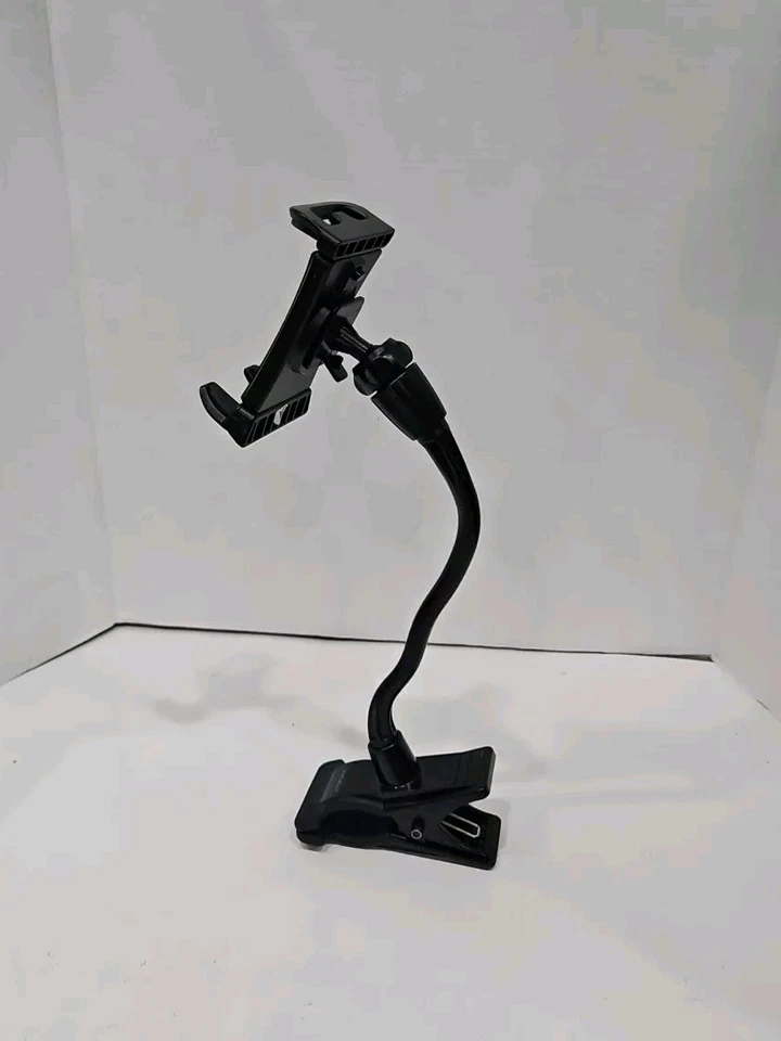 Macally Black Tripod Phone Holder With Clamp 12" - Image 3 of 4