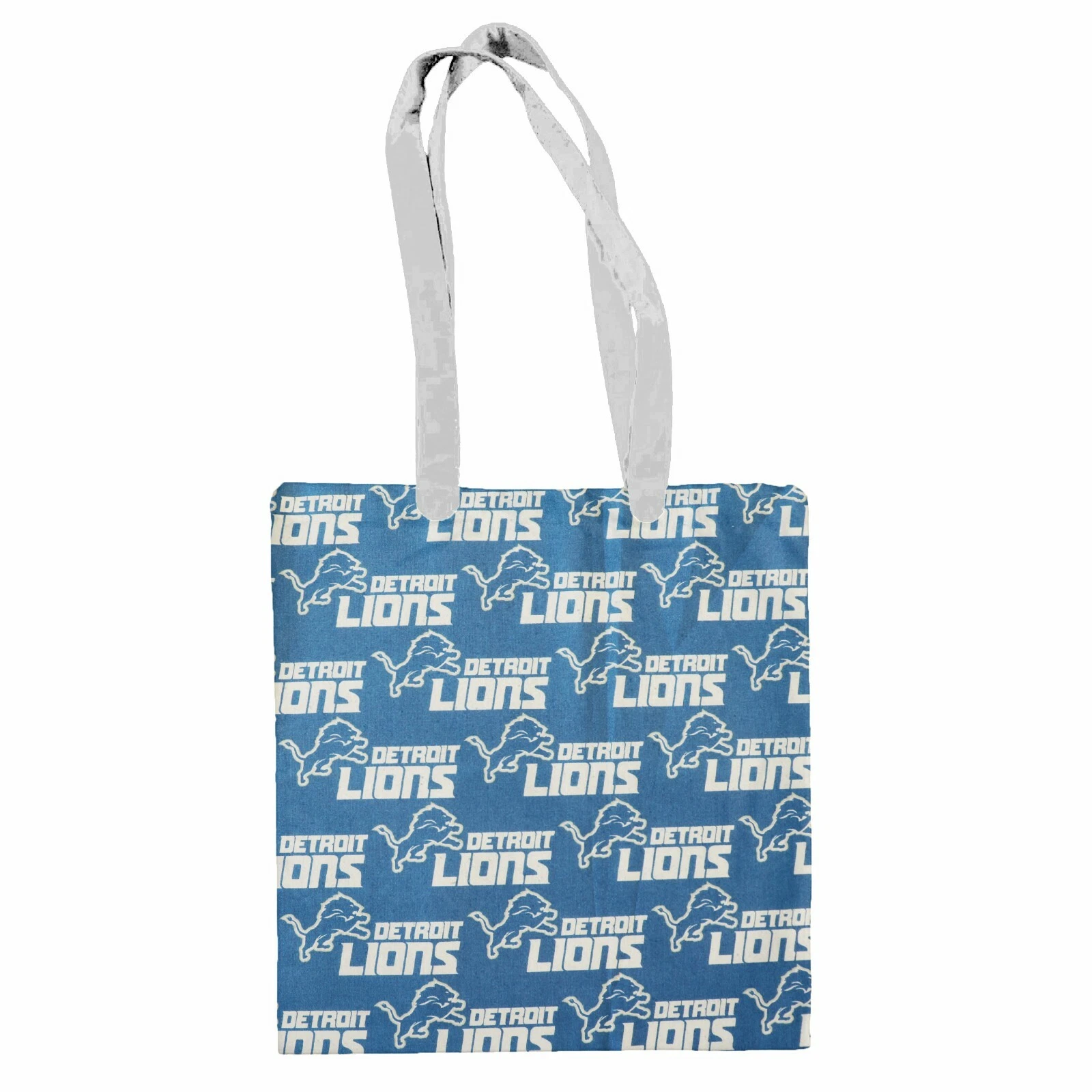 Detroit Lions Football Canvas Tote Bag