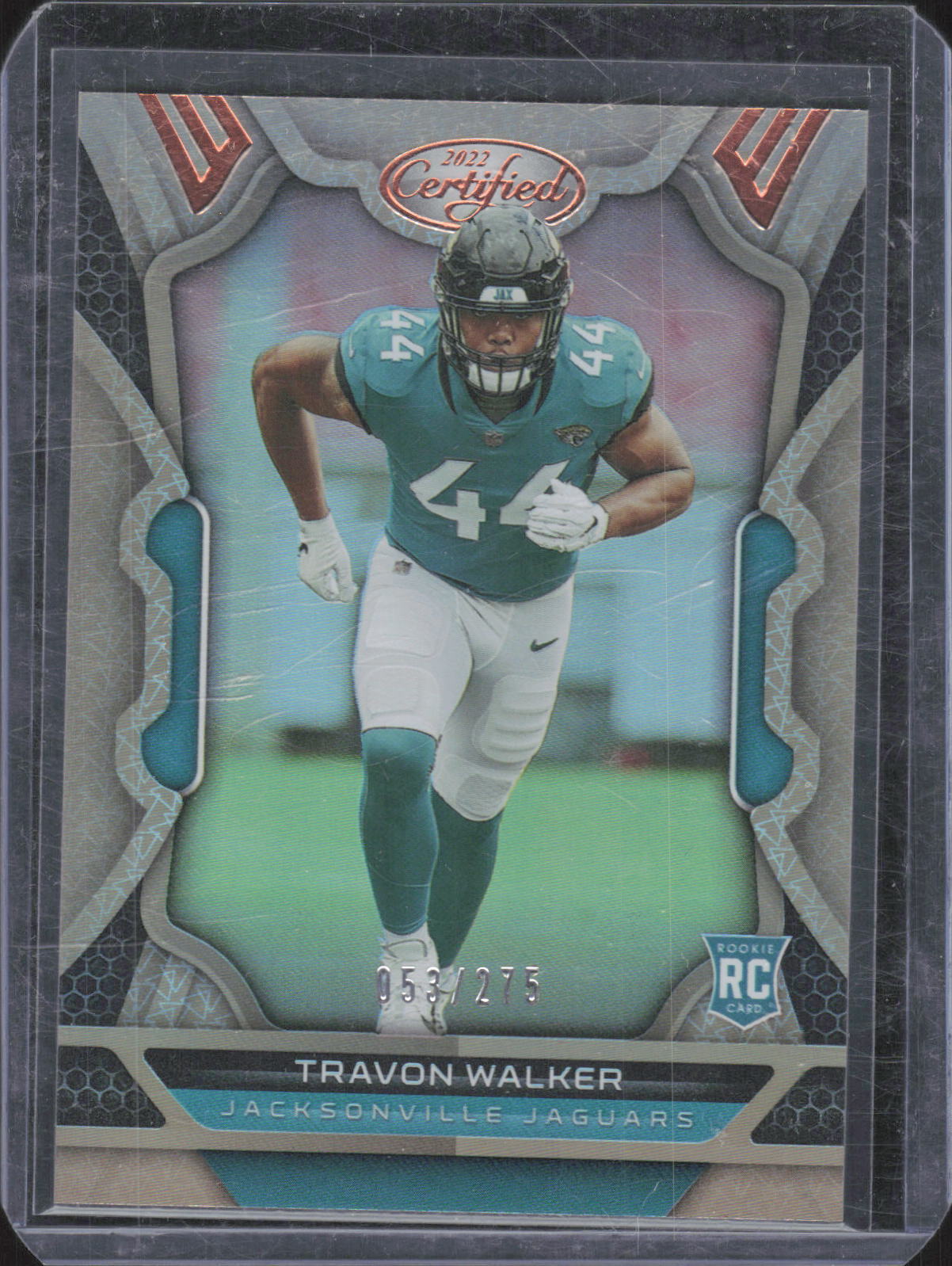2022 Panini Certified #126 Travon Walker Mirror Bronze #/275
