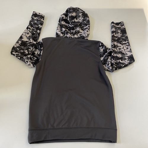 Michigan State Spartans Sweatshirt Mens Camo USA Flag Hoodie Size Small - Picture 5 of 9