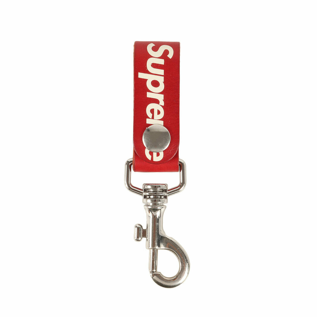 小物 Supreme Leather Key Loop 21SS ITALY Supreme Leather Key Loop Red - SS21 - US