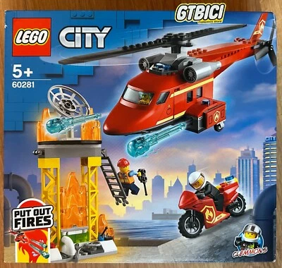 LEGO CITY `` FIRE RESCUE HELICOPTER ´´ Ref 60281 NUEVO A ESTRENAR - Imagen 1 de 2