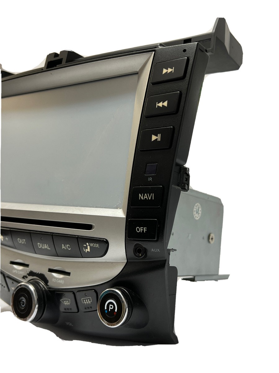 06 07 HONDA Accord GPS Navigation System 6 Disc Changer CD