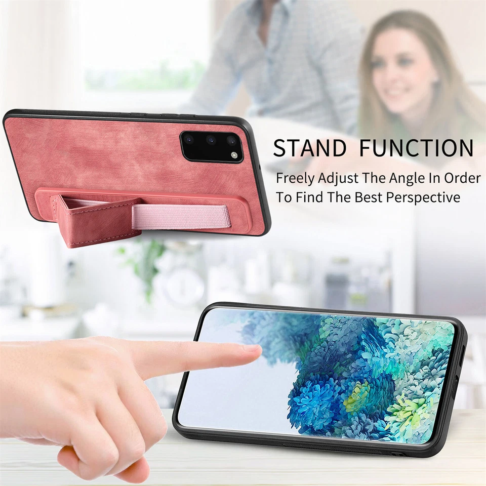 Wristband Leather Phone Case For Huawei Nova 14 13 Honor 400 200 300 100 60 90 - Image 4 of 4