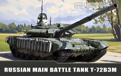 MENG 72-007 1/72 Russian Main Battle Tank T-72B3M