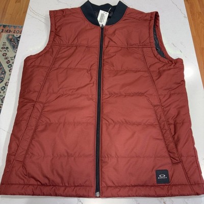 Oakley Meridian Vest  Rust Orange Mens Large