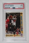 1991 Upper Deck Basketball Card #69 MICHAEL JORDAN Bulls Graded PSA 9 MINT