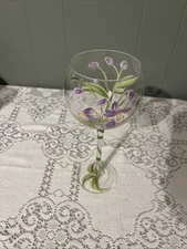 ROYAL DANUBE WINE BALLOON GLASS lavender ￼