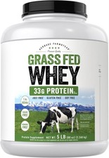 Grass Fed Whey Protein Powder | 5lb | Unflavored | by Herbage Farmstead 15.80 per gallon