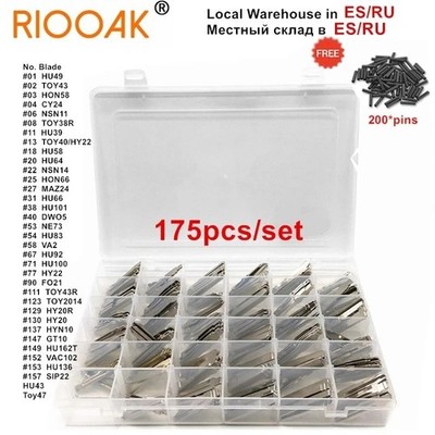 175pcs Car key Blank Remote KD key Blade for KD900/KD-X2 kd VVDI Xhorse JMD T