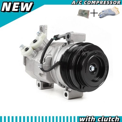 New Air A/C Compressor Fits Escalate Tahoe Silverado Avalanche Yukon 10S17F 