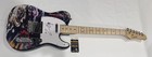 BRUCE DICKINSON SIGNED THE NUMBER OF THE BEAST GUITAR IRON MAIDEN JSA COA — photo 1