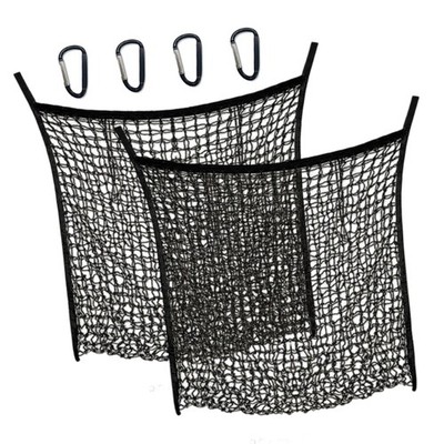 Horse Stover Net 2 Pack Oversized Forage Bags Feeding Net Bag for Farm Animal