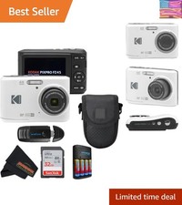 PIXPRO FZ45 16MP CMOS Sensor Digital Camera 5X Optical Zoom with Sunshine Pho...