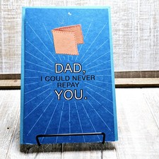 American Greetings Fathers Day Card 6x8 Blue ...