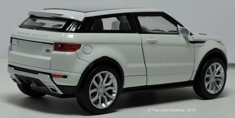 welly land rover range rover evoque 1:43 Foto 2 de 2
