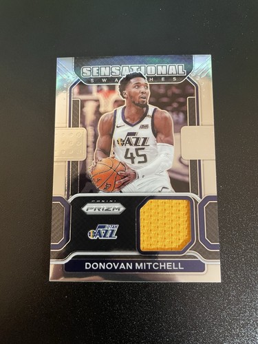 2021-22 Panini Prizm - Sensational Swatches Donovan Mitchell #SW-DML