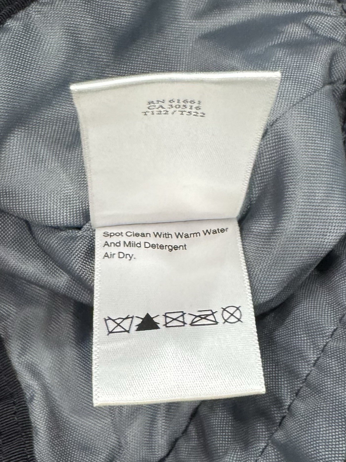 The North Face Plaid Tote Black Gray White Utility / Travel Bag thumbnail 5