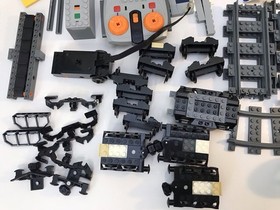 LEGO City Lot Of Train Parts & Pieces 60098 60197 Untested
