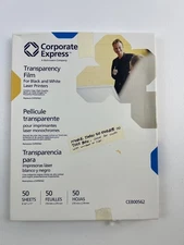 Transparency Film Corporate Express 100+ Sheets CEB00562