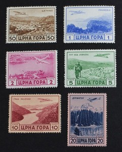 CKStamps: Montenegro Stamps Collection Scott#2NC18-2NC23 Mint NH OG
